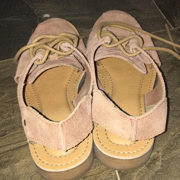 CAT Maren unconstructed leather lace up sandal - Picture 8 of 12